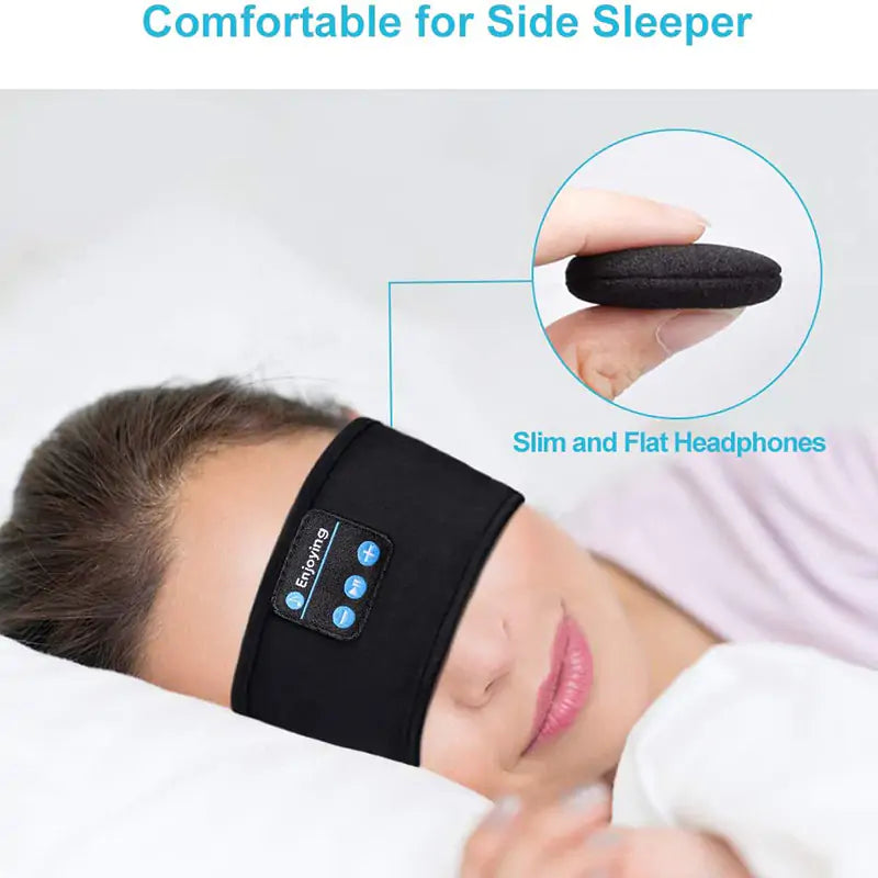 Sleep Eye Mask with Bluetooth Headphones