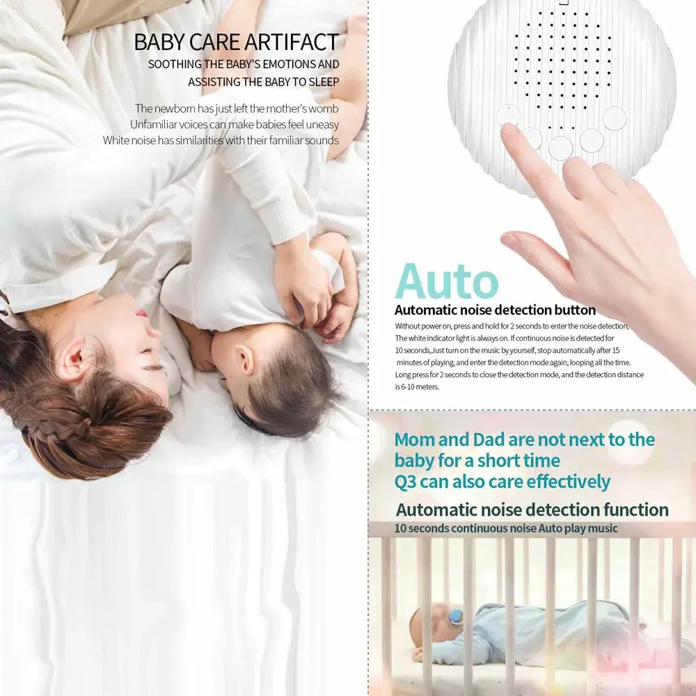 White Noise Portable Baby Sleep Machine